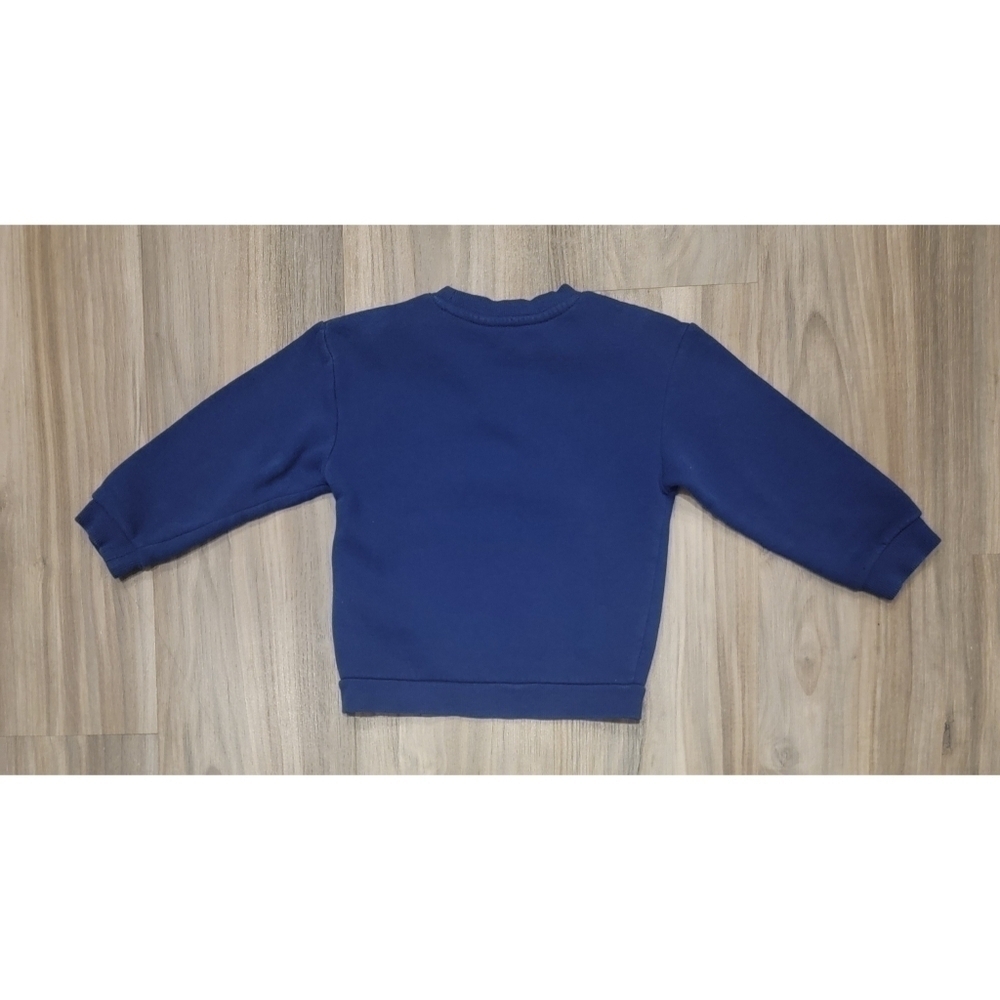 H&M Dinosaur Sweatshirt Navy Size 3-4T - Picture 5 of 7